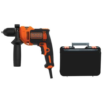 Trapano a percussione a filo Black&Decker BEH710K Black&Decker Arancione