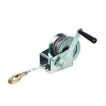 Verricello Manuale Mt.10 Portata 360 Kg Boudech Argento