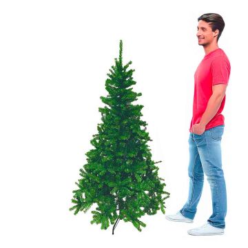 Sestriere - Albero di Natale in PVC ø 80 x 150 cm, 360 rami Frankystar Verde