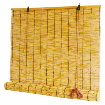 Ventana - Arelle a caduta con carrucola 100x260 cm Brixo Giallo