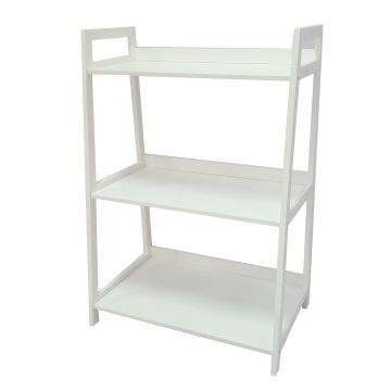 Dora - Scaffale in legno a 3 ripiani Casa Collection Bianco