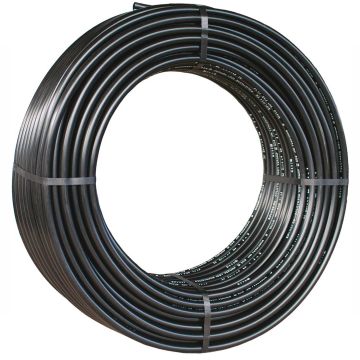 Tubo Polietilene PN25 20 MM ROTOLO 100 M Boudech Nero