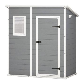 Keter Manor - Casetta Da Giardino In Resina 183X111 Cm Keter Grigio 20%