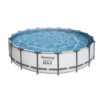 Bestway Piscina Fuori Terra Rotonda 549x122 cm - pompa di filtraggio inclusa Bestway Azzurro