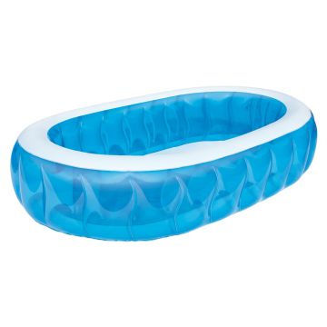 Bestway Piscina gonfiabile ovale per bambini 229x152xH51 cm Bestway Azzurro