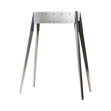 Miami - Cuocispiedini In Acciaio Inox 50cm Frankystar Argento