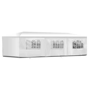 Gazebo Per Feste Ed Eventi 3X9 Mt Frankystar Bianco