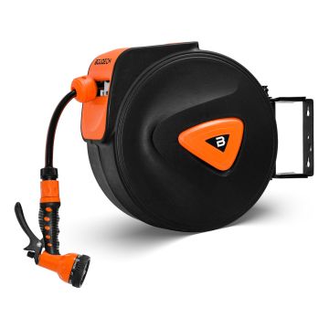 Kai - Avvolgitubo per acqua 20 m Boudech Nero