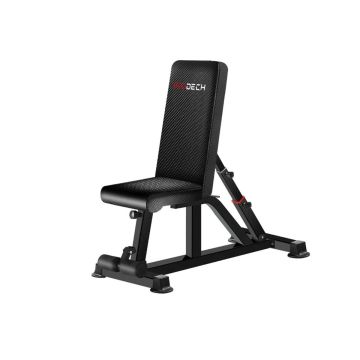 Thor 250 - Panca Fitness con inclinazione regolabile - capacità fino a 250kg Boudech Nero