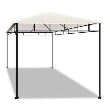 Beusi - Gazebo da giardino 3x2 m - senza teli laterali Frankystar Écru