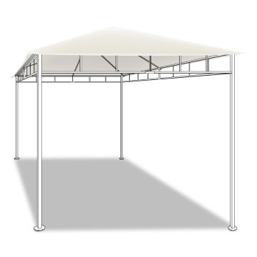 Telo superiore per gazebo 3x2 Mt Frankystar Écru
