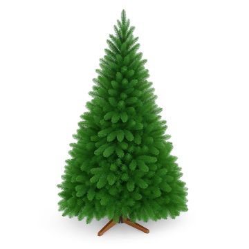 Blitzen - Albero di Natale effetto realistico in PE e PVC ø125x240H, 1800 rami Frankystar Verde