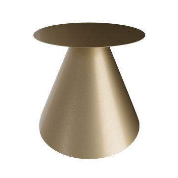 Artù - Base a cono per tavolo da pranzo rotondo, in metallo Frankystar 