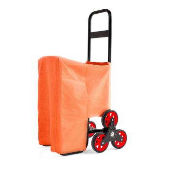 Kabayang - Carrello porta legna 100Kg con 3 ruote Boudech Nero