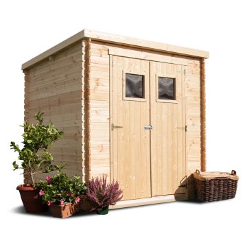 Birba - Casetta Da Giardino In Legno Di Abete 200X200 Cm Frankystar Abete bianco