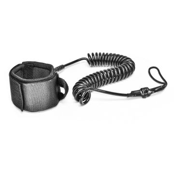Cavigliera di sicurezza universale per Surf/SUP/Paddleboarding Boudech Nero