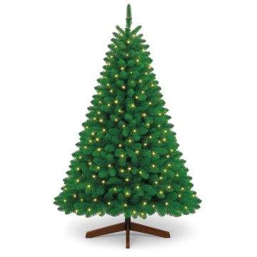 Cupid - Albero di Natale con luci LED ø100cm x180H, 800 rami Frankystar Verde