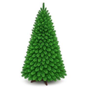 Dasher - Albero di Natale in PVC ø125 x 240H cm, 1550 rami Frankystar Verde
