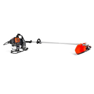 Rangsel 52- Decespugliatore a spalla con motore 2 tempi da 52cc, con lama 3T e testina batti e vai // Prodotto ricondizionato Boudech Nero