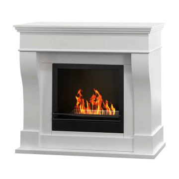 Washington - Camino a bioetanolo da terra 111x43xH99 cm Divina Fire 