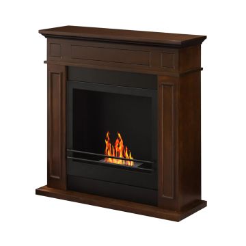 Jefferson - Camino a bioetanolo da terra 89,5x28xH90,5 cm Divina Fire 