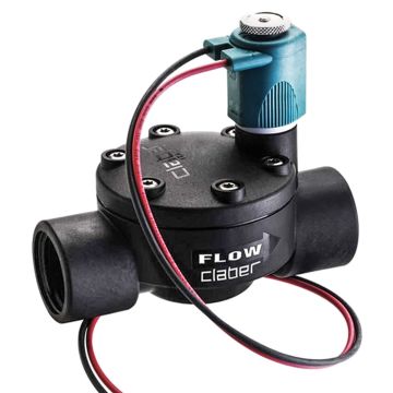 Elettrovalvola 9V 1"F Claber Grigio 50%