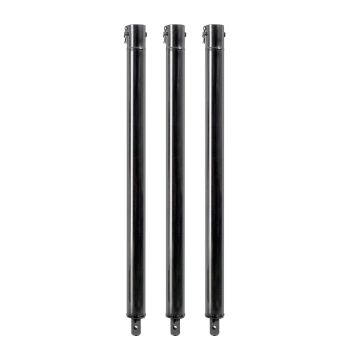 Set di 3 estensioni 60 cm per punta trivella Boudech Nero