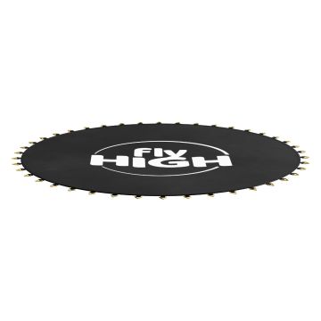Jumpoo - Tappeto elastico di Ricambio per Trampolino Bambini Ø250 cm in Polipropilene Nero Frankystar Nero