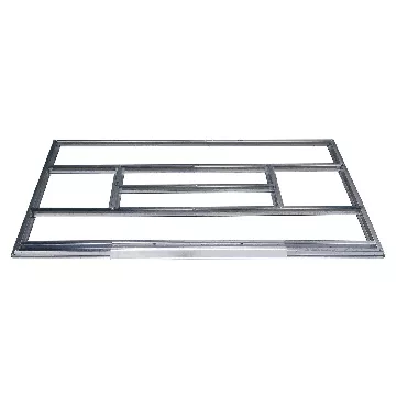 Kit Fondazioni Per Casetta Metalgreen L340 cm Frankystar Argento