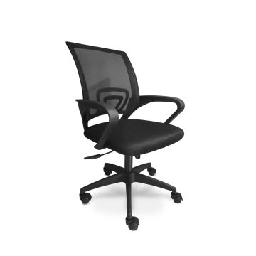 Lara - Sedia da ufficio ergonomica ad altezza regolabile con ruote girevoli Frankystar 