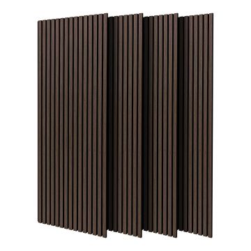 Beethoven - Set di 4 pannelli fonoassorbenti decorativi in legno 150x60 cm Frankystar 