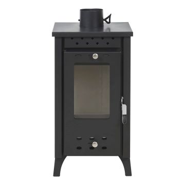 Matilde - Stufa a legna 7,7 Kw 33x38,5xH74 cm Divina Fire 
