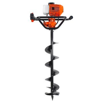 Mototrivella a scoppio 62cc con punta da 150mm Boudech Arancione