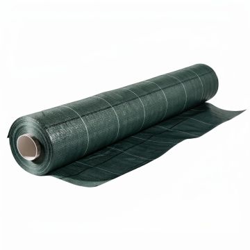 Nyumput - Telo Pacciamatura 10x1,60 m 100Gr/mq tessuto permeabile antierbacce antialga per orto giardino verde Boudech Verde