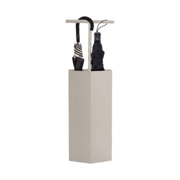 Ohm - Portaombrelli di Design 25x72x22 cm con Feritoia di Svuotamento acqua in Metallo Frankystar 