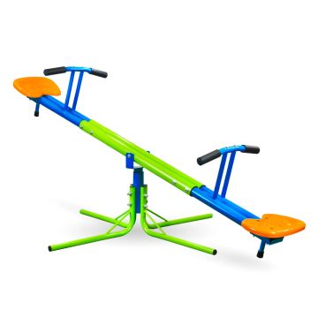 Olywee - Altalena a bilico girevole a 360° per bambini 3-8 anni FRANCHINISHOP Multicolore