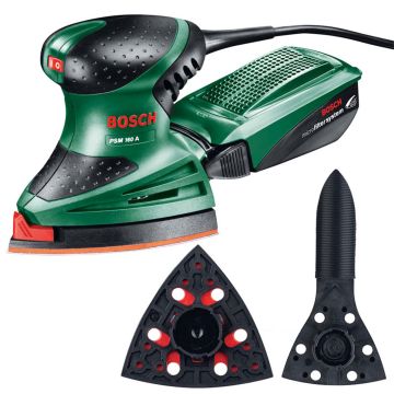Bosch Levigatrice Palmare Multifunzione Psm 160A Bosch Verde