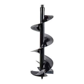 Punta Trivella ⌀200mm con lunghezza 80cm Boudech Nero