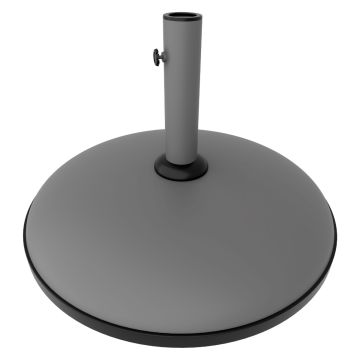 Radika - Base per Ombrellone da Giardino Rotondo Ø51 cm 25 Kg in Cemento Frankystar 