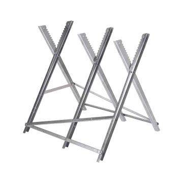 WADAH - Cavalletto Taglialegna 150Kg Boudech Argento