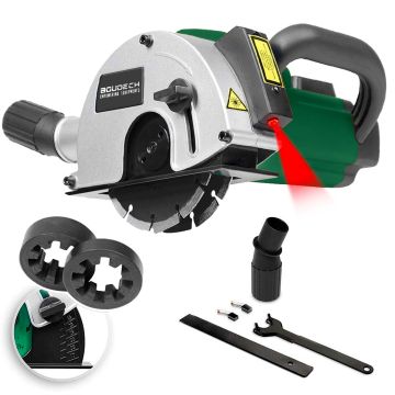 Scanalatrice tracciatrice elettrica Boudech Verde