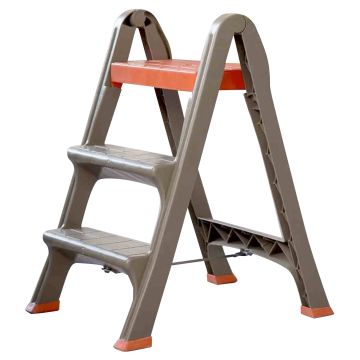 Skala - Sgabello A 3 Gradini Frankystar Grigio 10%