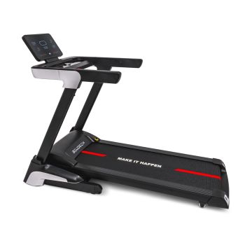 Sirio 3000 - Tapis roulant elettrico pieghevole con inclinazione automatica e cardiofrequenzimetro Boudech Nero