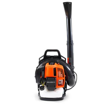 Niup 52 - Soffiatore a scoppio con motore 2 tempi da 52cc dotato di supporto a zaino con schienale ergonomico Boudech Arancione