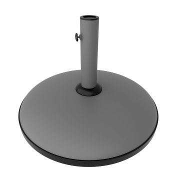 Terra - Base per Ombrellone da Giardino Rotondo Ø45 cm 15 Kg in Cemento Frankystar 