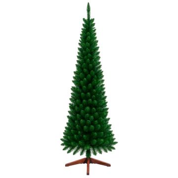 Vixen  - Albero di Natale modello Slim ø64 x 210H, 470 rami Frankystar Verde