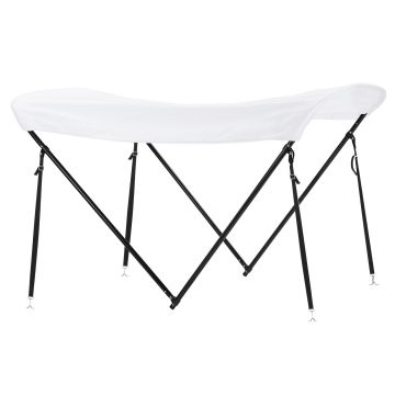BONNY - Bimini/Tendalino parasole con struttura nera opaca - privo di base di montaggio Boudech 